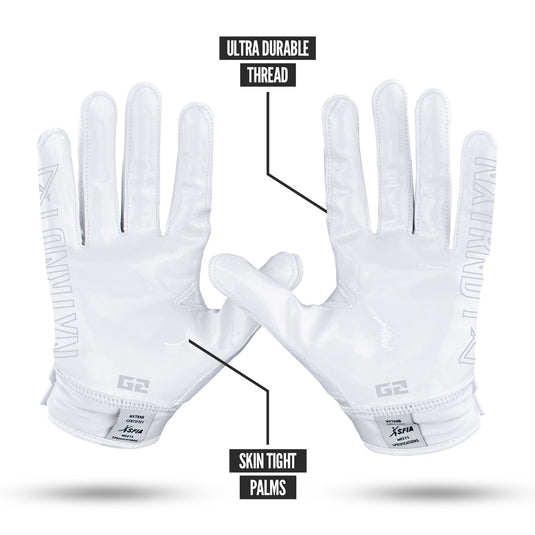 NXTRND G2® Football Gloves White
