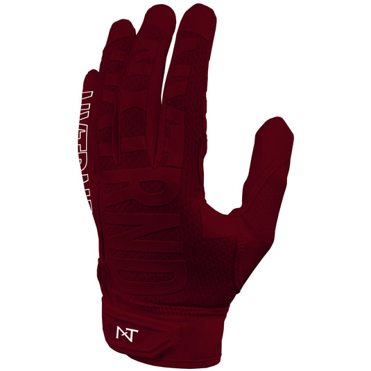 NXTRND G2® Football Gloves Maroon