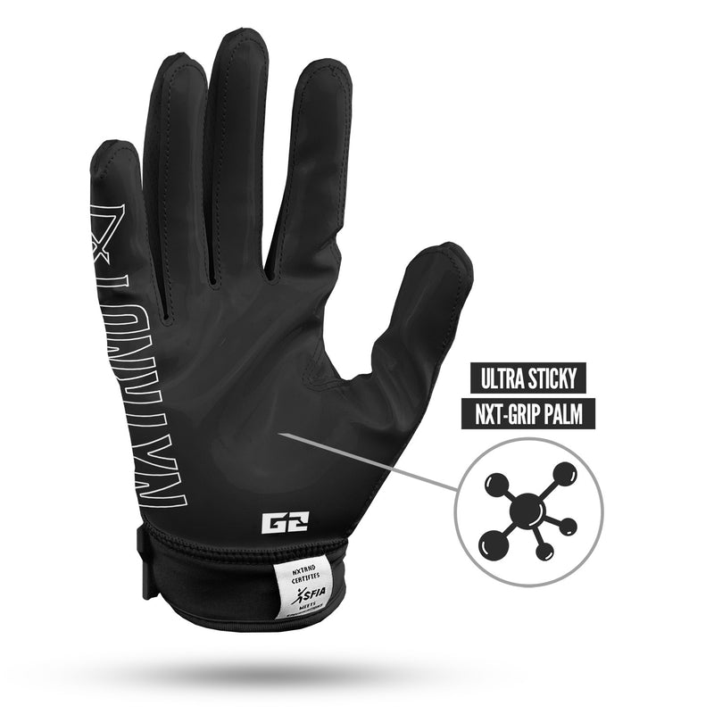 Load image into Gallery viewer, NXTRND G2® Football Gloves Black
