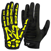 NXTRND G2® Pro Skeleton Football Gloves Black & Yellow