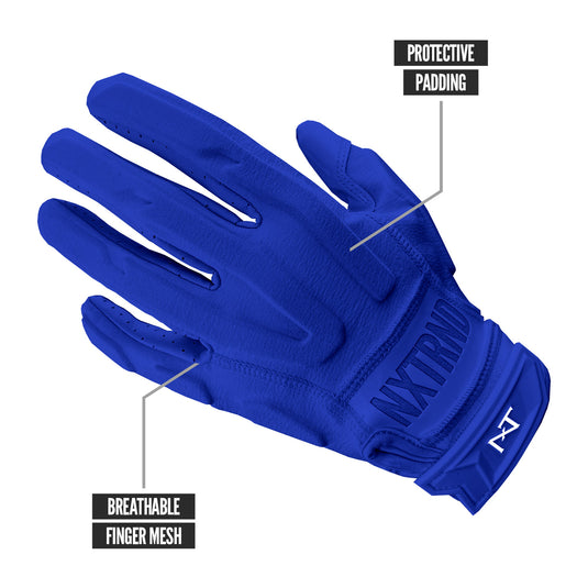 NXTRND G3™ Padded Football Gloves Blue