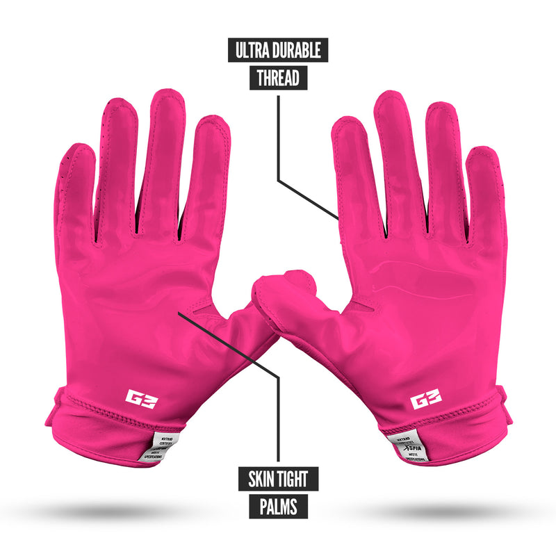 Load image into Gallery viewer, NXTRND G3® Padded Football Gloves Pink
