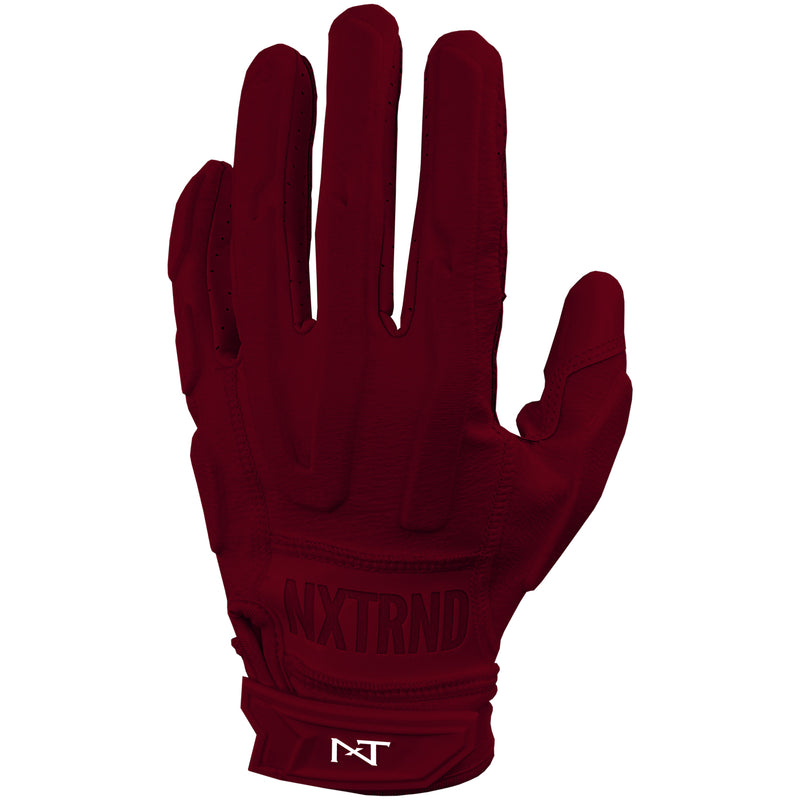 NXTRND G3® Padded Football Gloves Maroon
