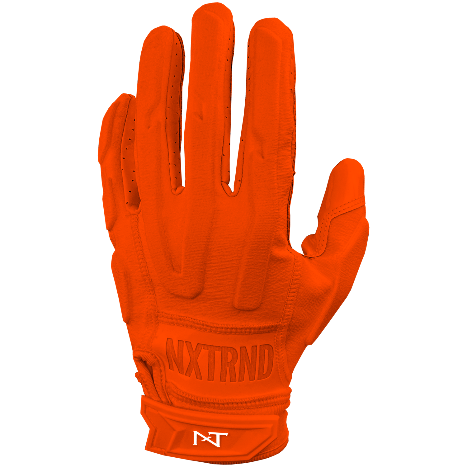 Orange lineman football gloves deals