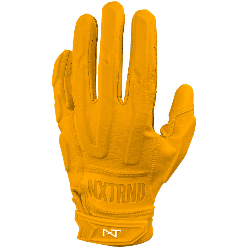 NXTRND G3® Padded Football Gloves Yellow