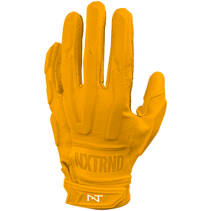 All yellow football gloves 2025