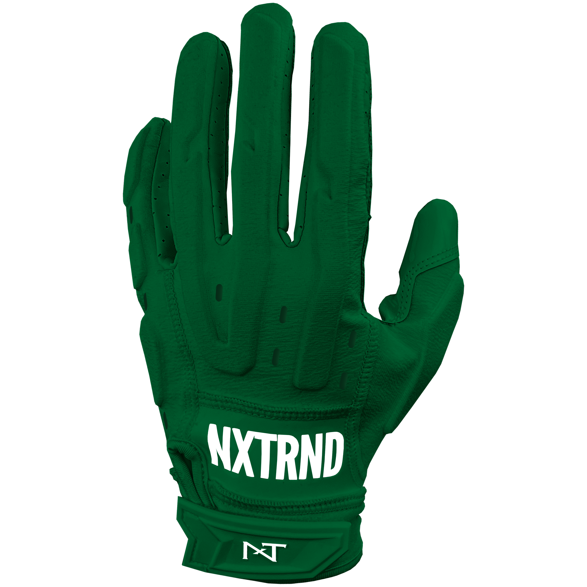 NXTRND G3® Pro Padded Football Gloves Dark Green