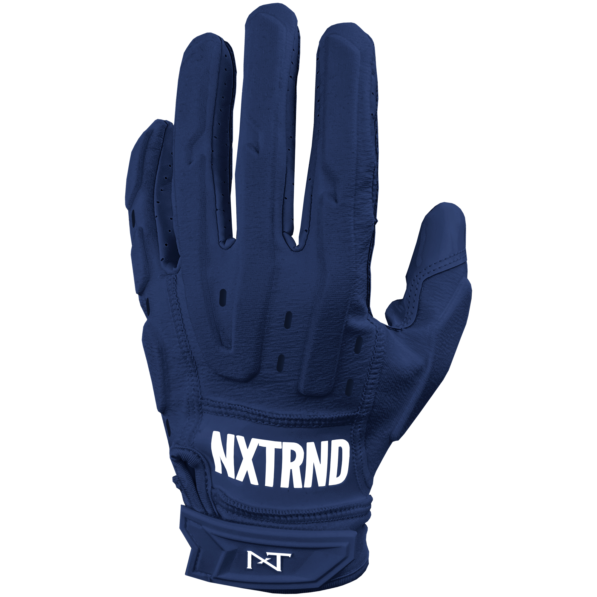 NXTRND G3® Pro Padded Football Gloves Navy Blue