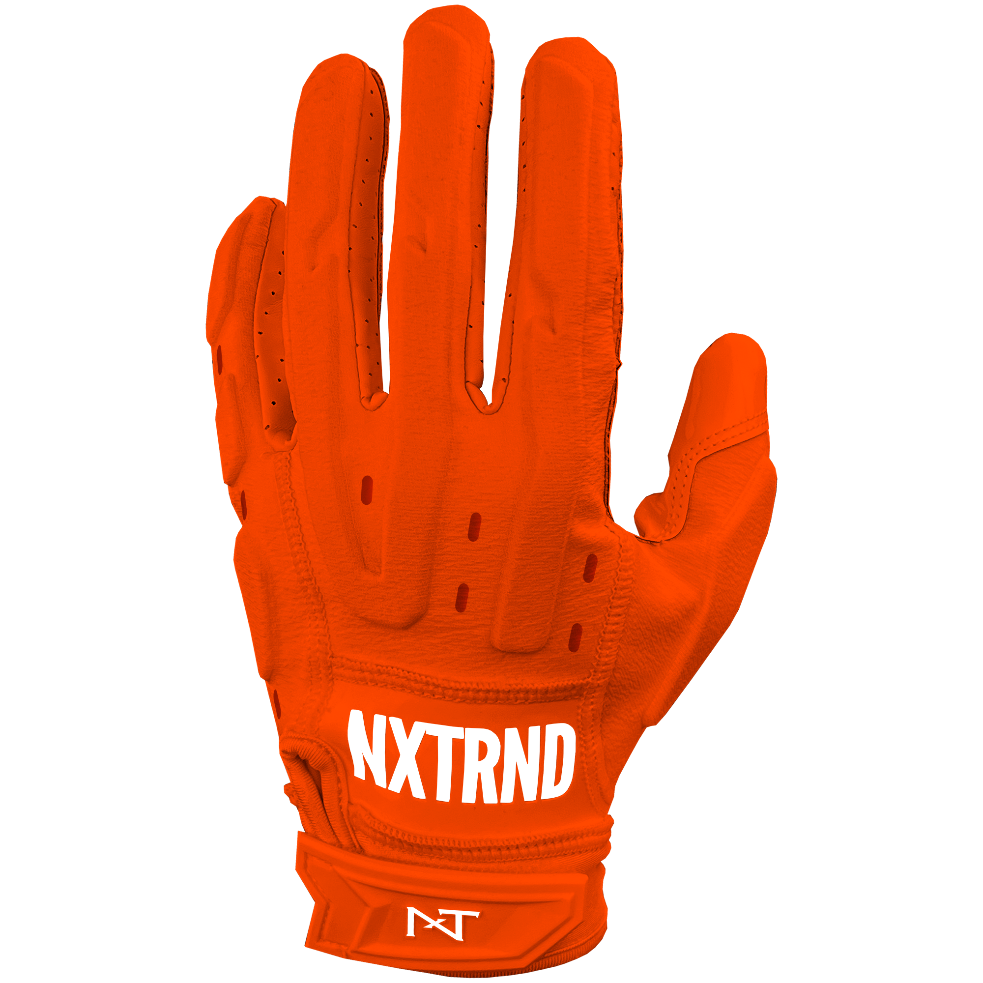 NXTRND G3® Pro Padded Football Gloves Orange