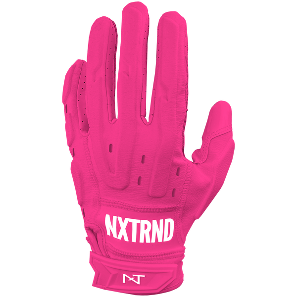 NXTRND G3® Pro Padded Football Gloves Pink