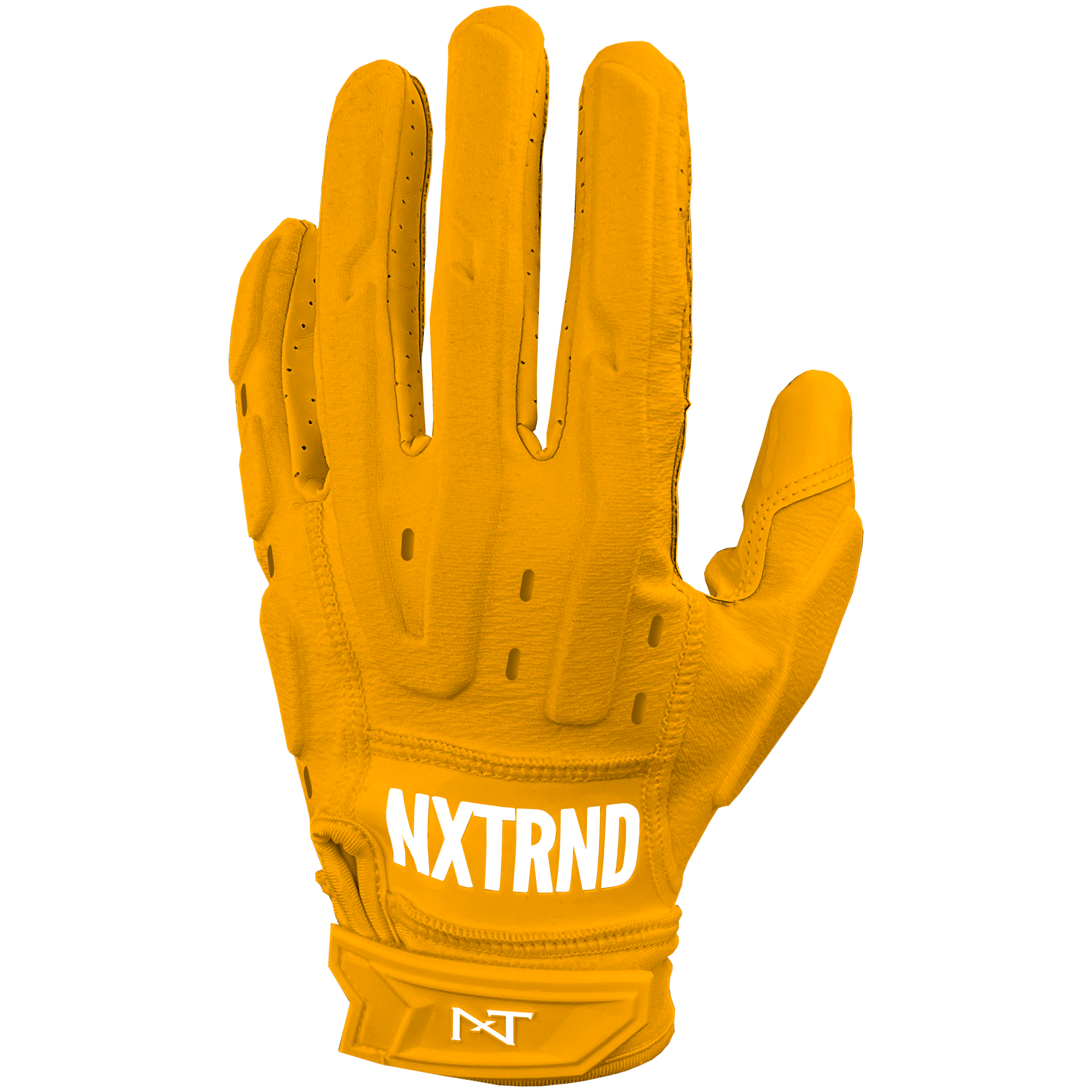 NXTRND G3® Pro Padded Football Gloves Yellow