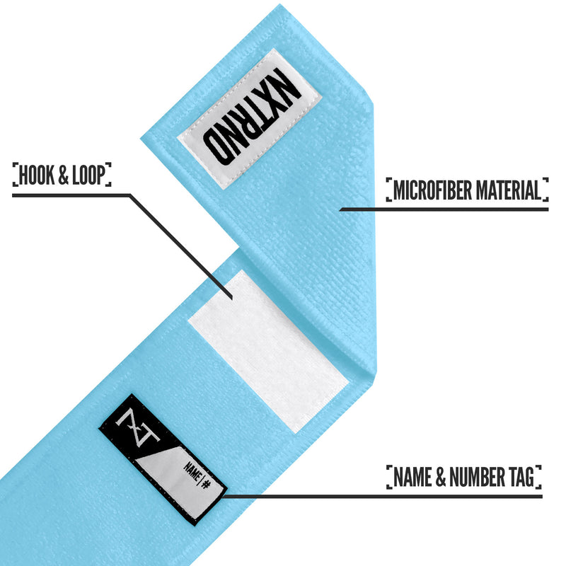 Load image into Gallery viewer, Nxtrnd SKL™ Football Skill Towel Columbia Blue
