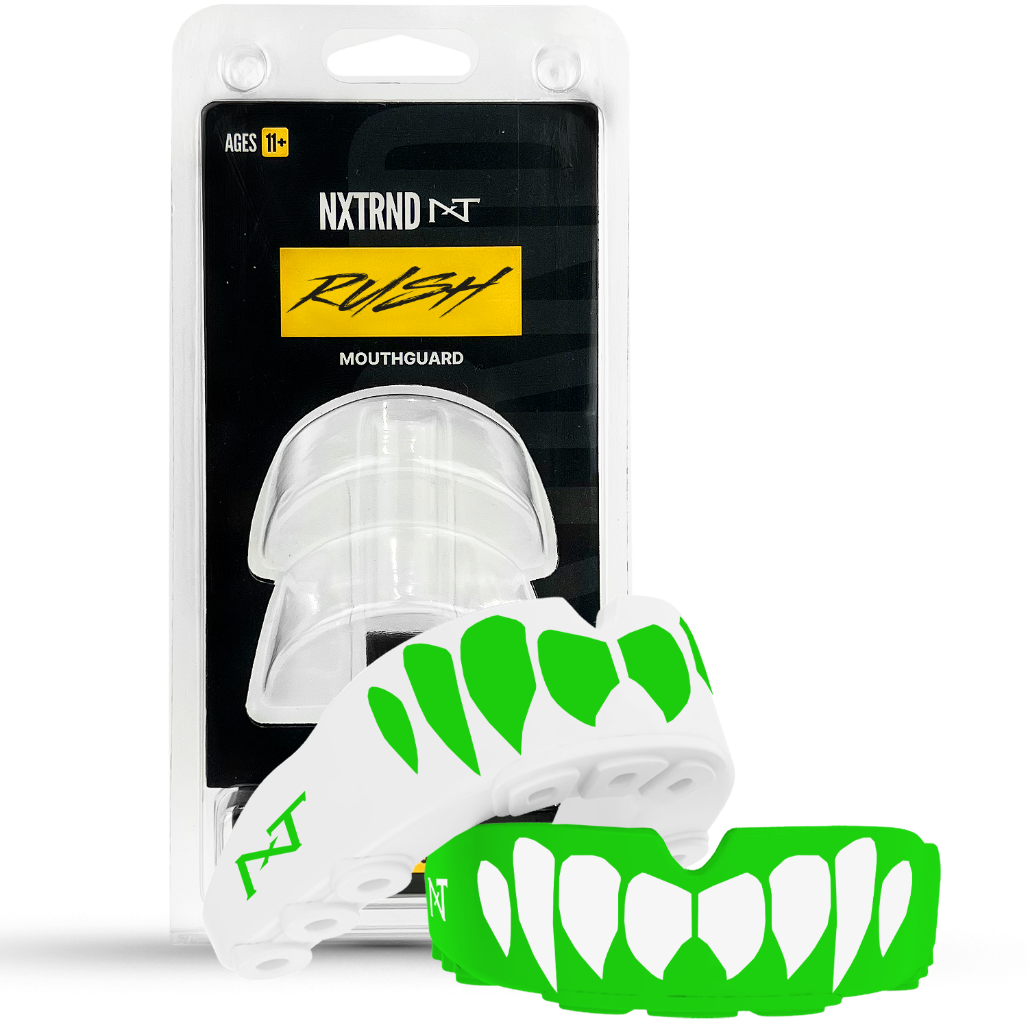 NXTRND Rush® Green & White Fangs (2 Pack)