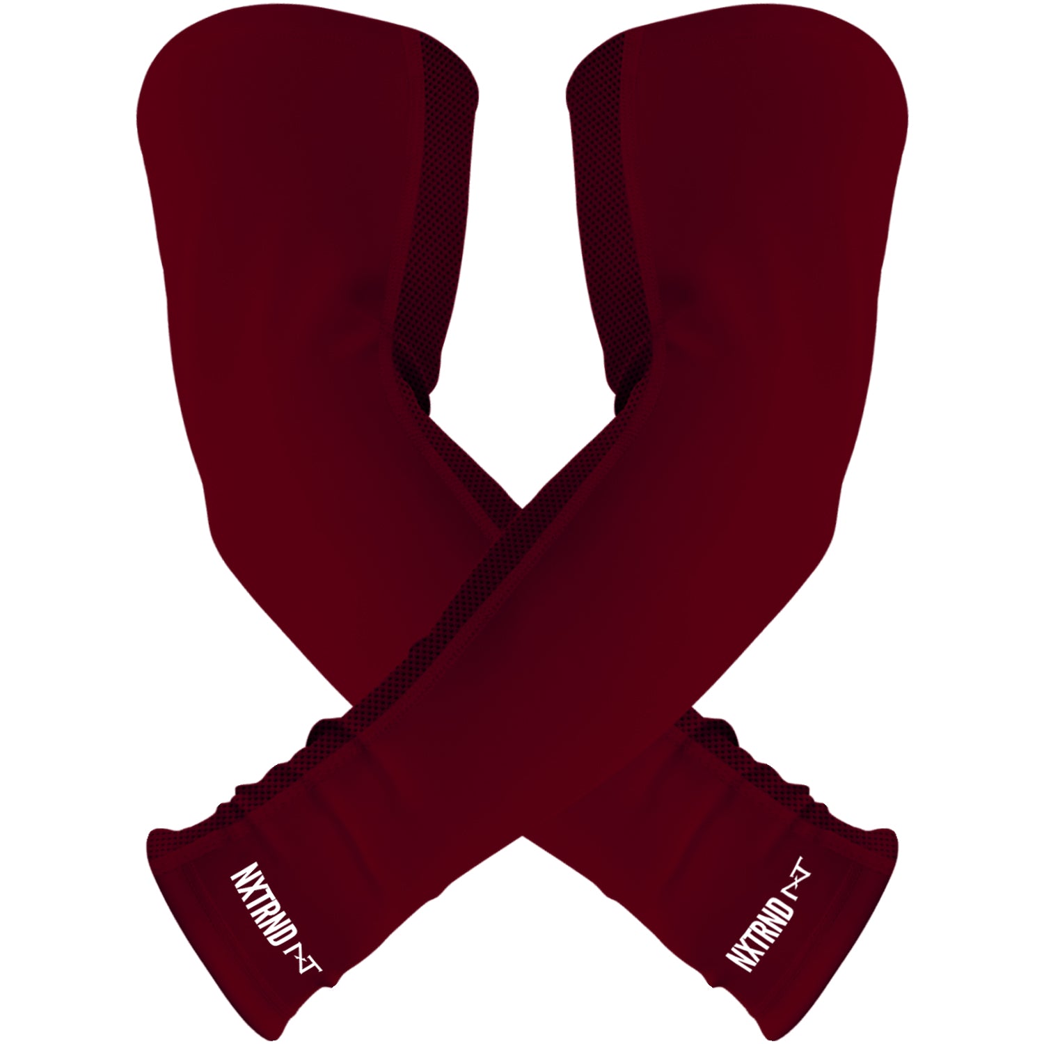 NXTRND AirTek Arm Sleeves Maroon (1 Pair)