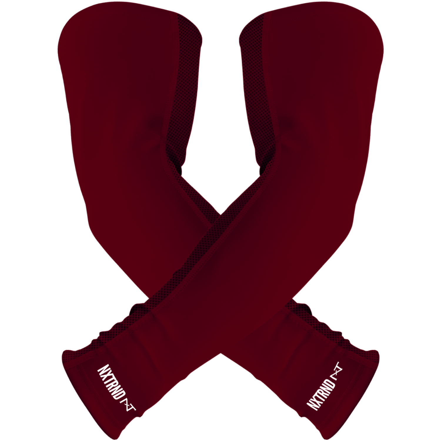 NXTRND AirTek Arm Sleeves Maroon (1 Pair)