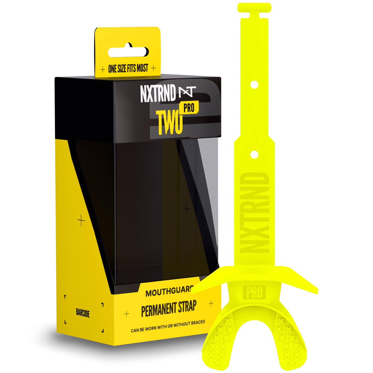 Protège-dents NFL (Nouveau) TWO Pro Jaune fluo