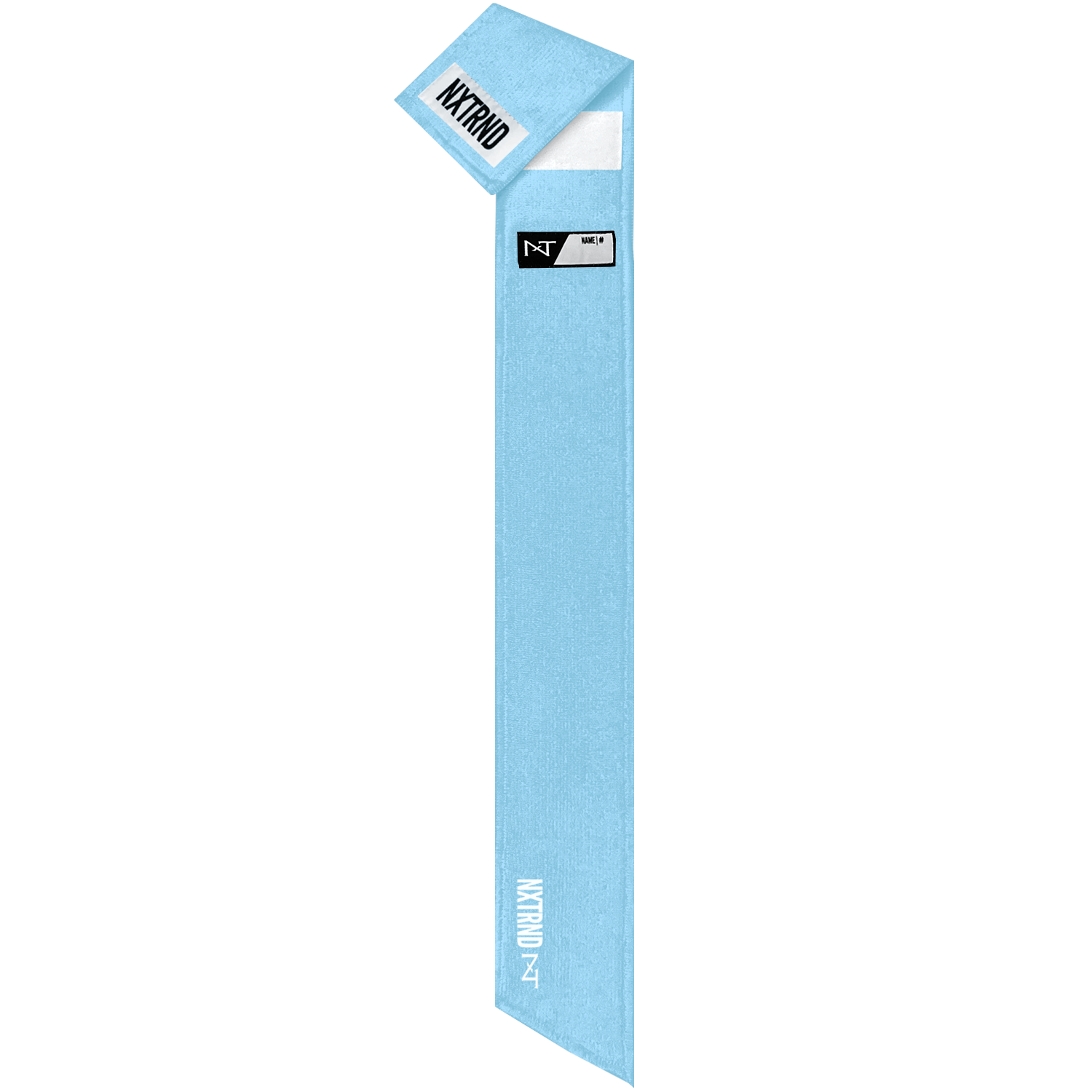 Nxtrnd Streamer Football Towel Columbia Blue