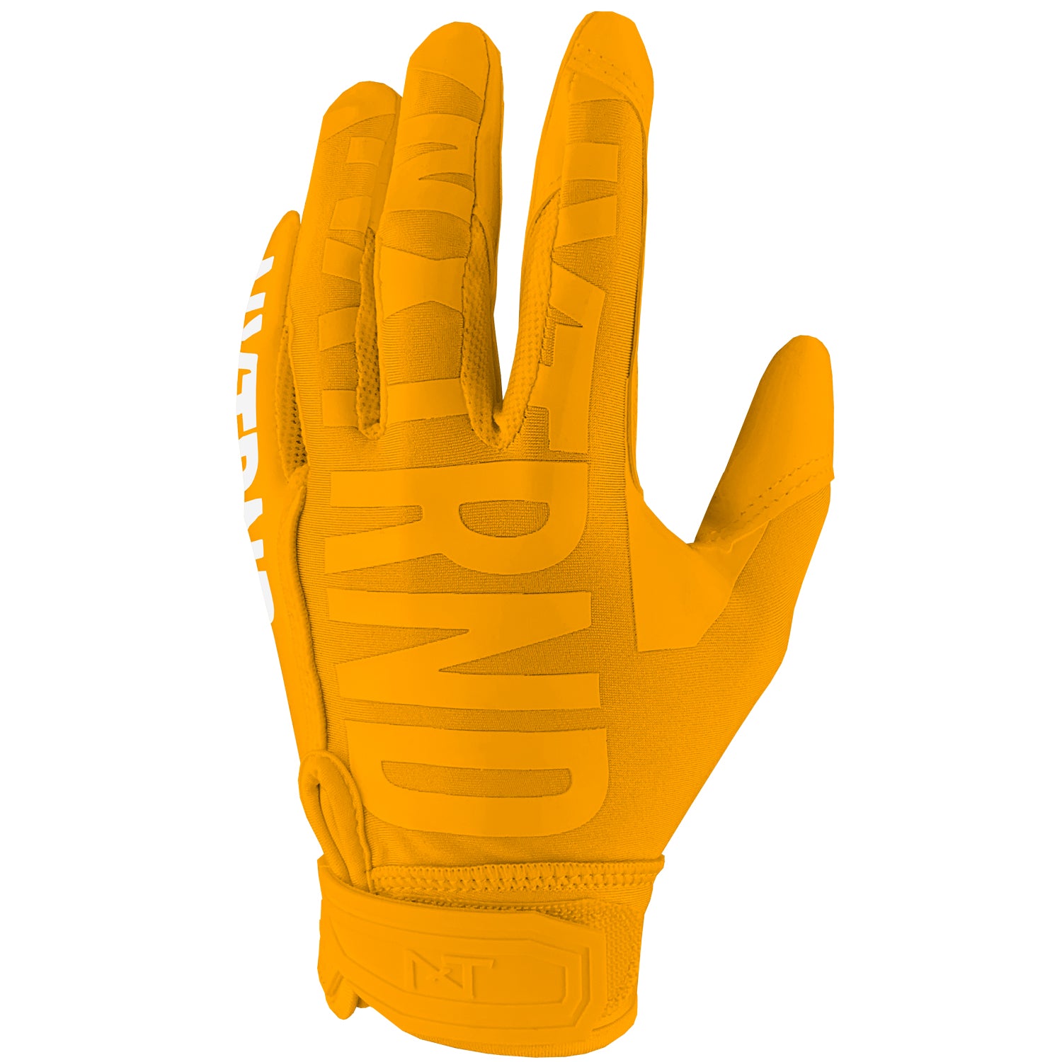 Blue and yellow football gloves online