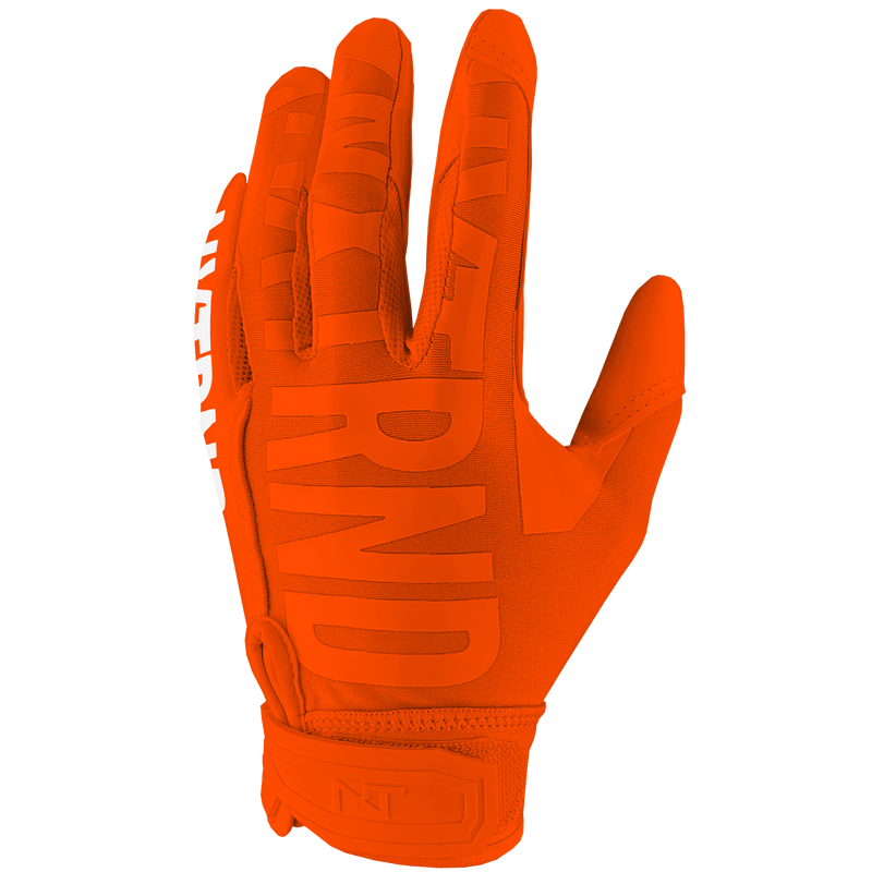 All orange sale football gloves