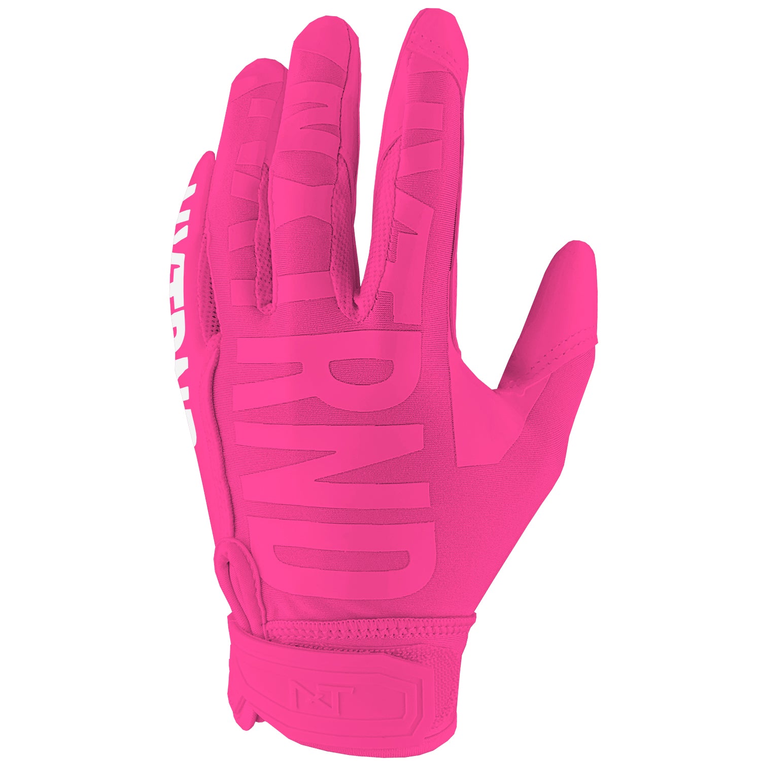 Cheap pink football gloves on sale