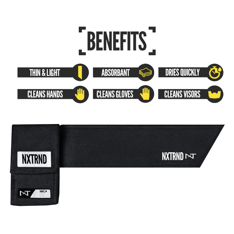 Load image into Gallery viewer, Nxtrnd SKL™ Football Skill Towel Black
