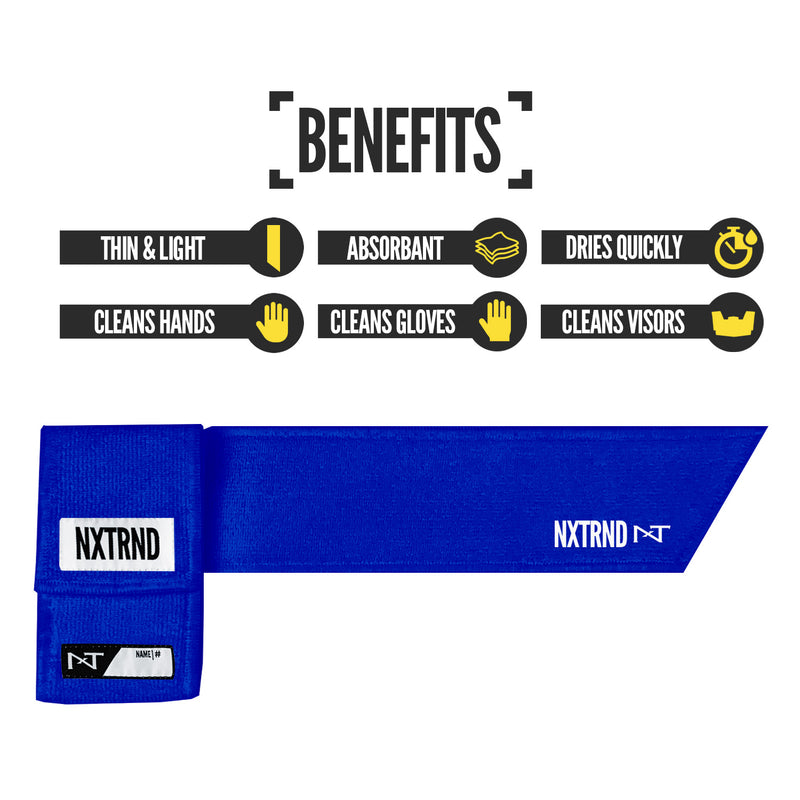 Load image into Gallery viewer, Nxtrnd SKL™ Football Skill Towel Blue
