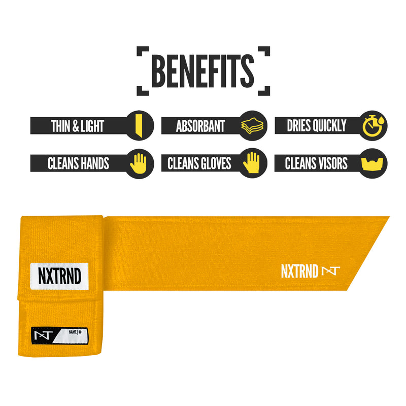 Load image into Gallery viewer, Nxtrnd SKL™ Football Skill Towel Yellow
