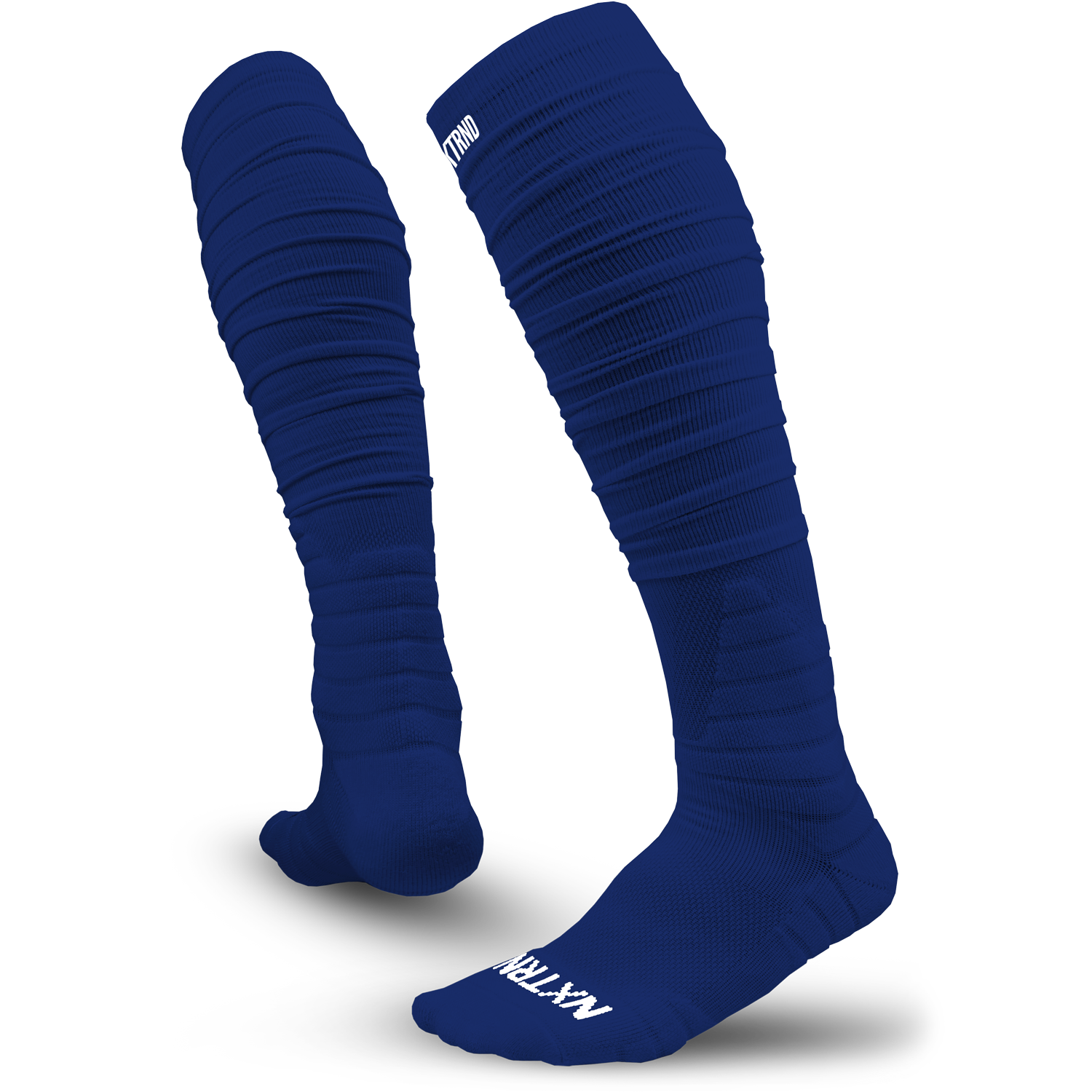NXTRND XTD® Scrunch Football Socks Navy Blue