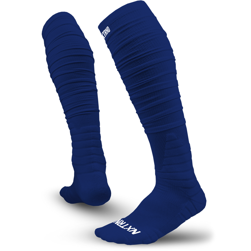 NXTRND XTD™ Scrunch Football Socks Navy Blue