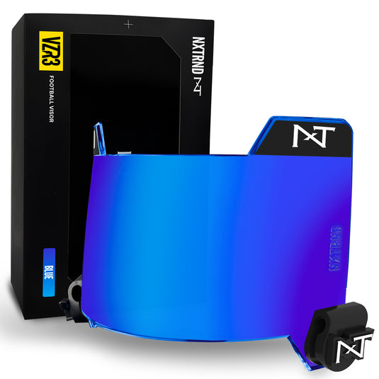 NXTRND VZR3® Football Visor Blue