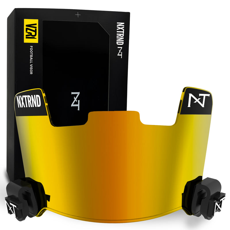 Load image into Gallery viewer, NXTRND VZR1™ Football Visor Gold
