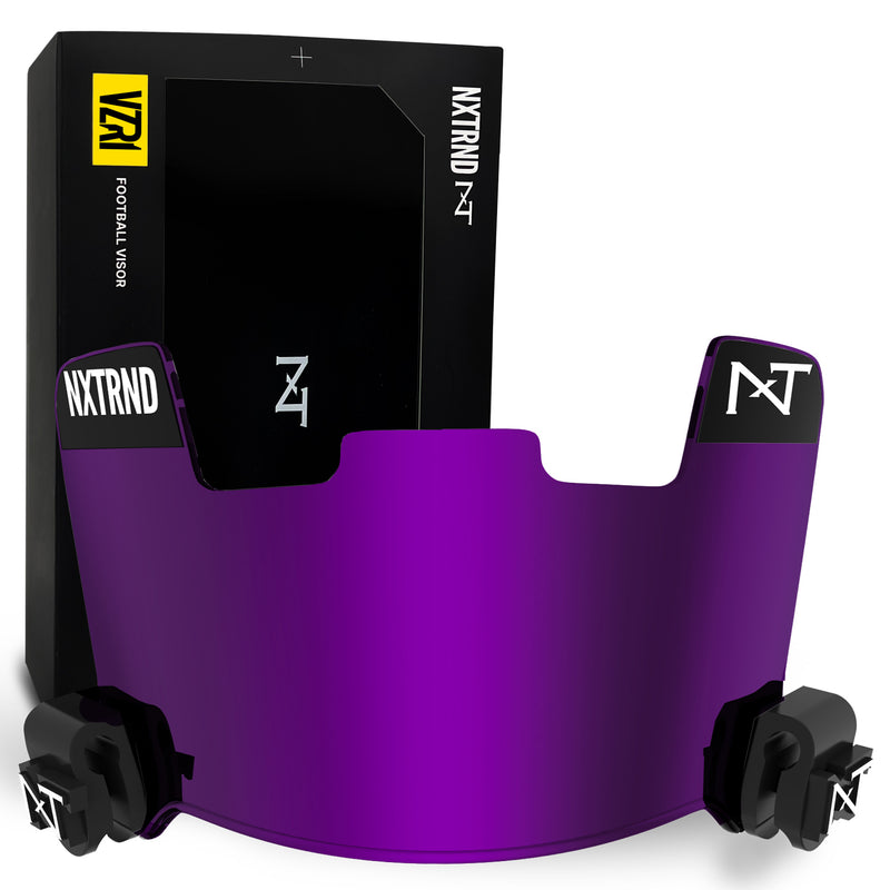 Load image into Gallery viewer, NXTRND VZR1® Football Visor Purple
