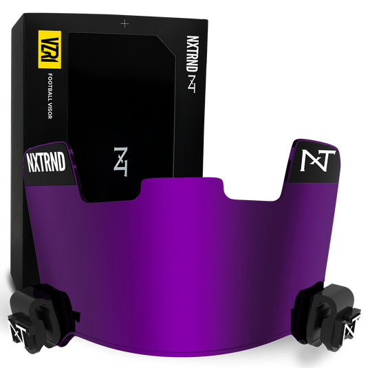 Nxtrnd VZR1 Tinted Football Visor Professional Football Helmet