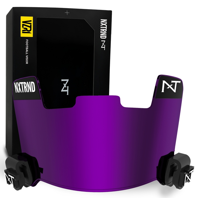 NXTRND VZR1™ Football Visor Purple