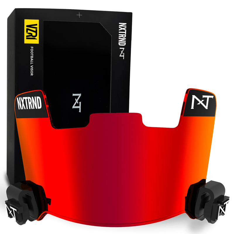 Load image into Gallery viewer, NXTRND VZR1® Football Visor Red
