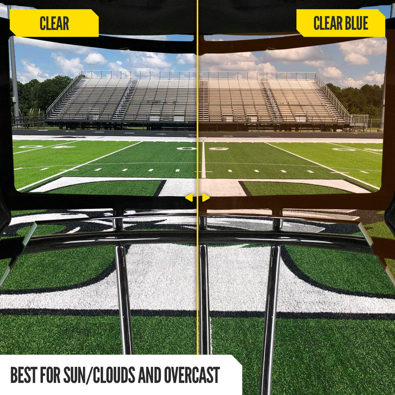 Load image into Gallery viewer, NXTRND VZR1™ Football Visor Clear Blue
