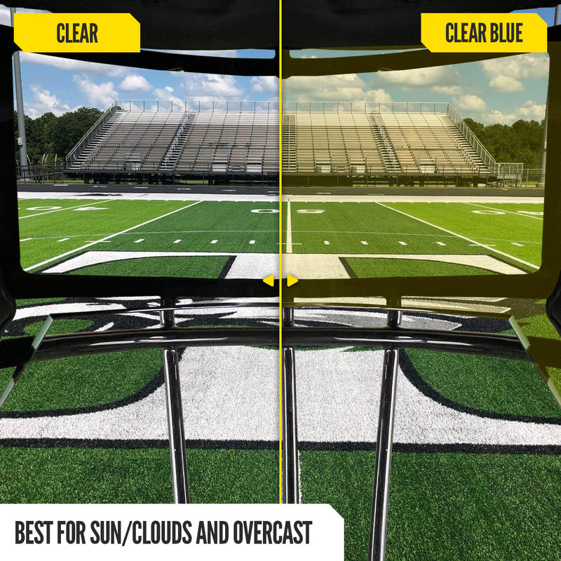 Load image into Gallery viewer, NXTRND VZR3™ Football Visor Clear Blue
