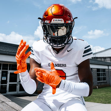 NXTRND G2™ Football Gloves Orange