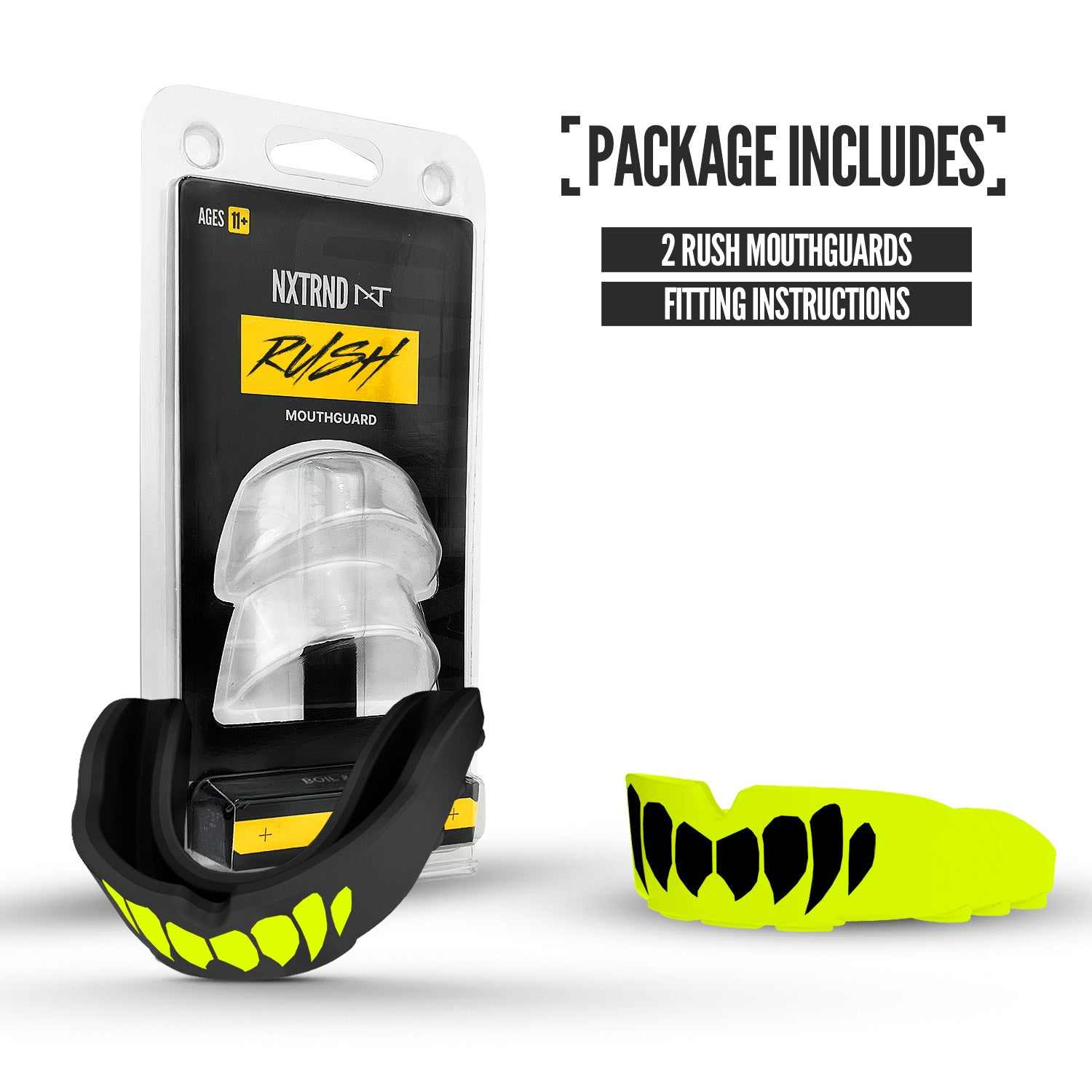 NXTRND Rush® Neon Yellow & Black (2 Pack)