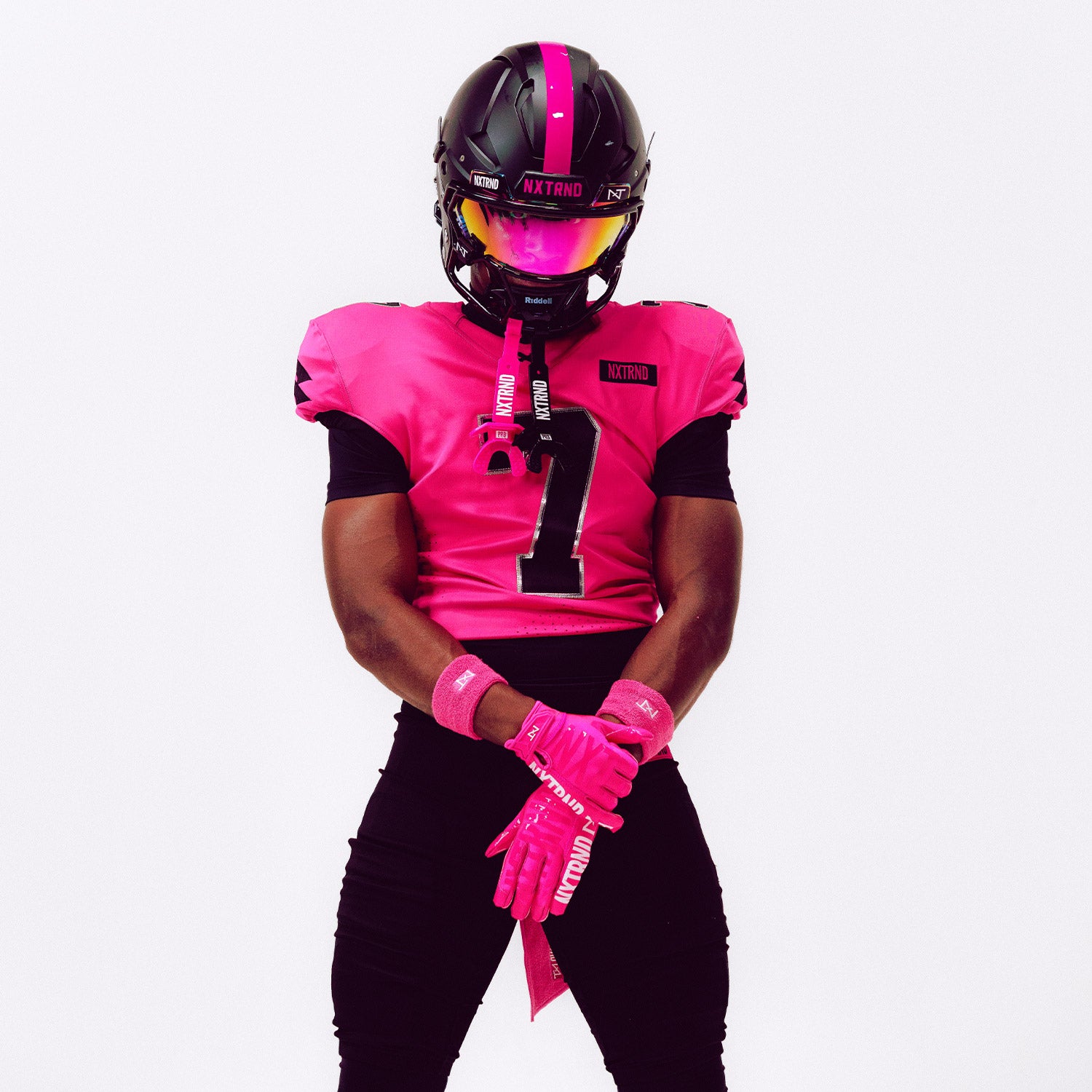 NXTRND G1® Pro Football Gloves Pink