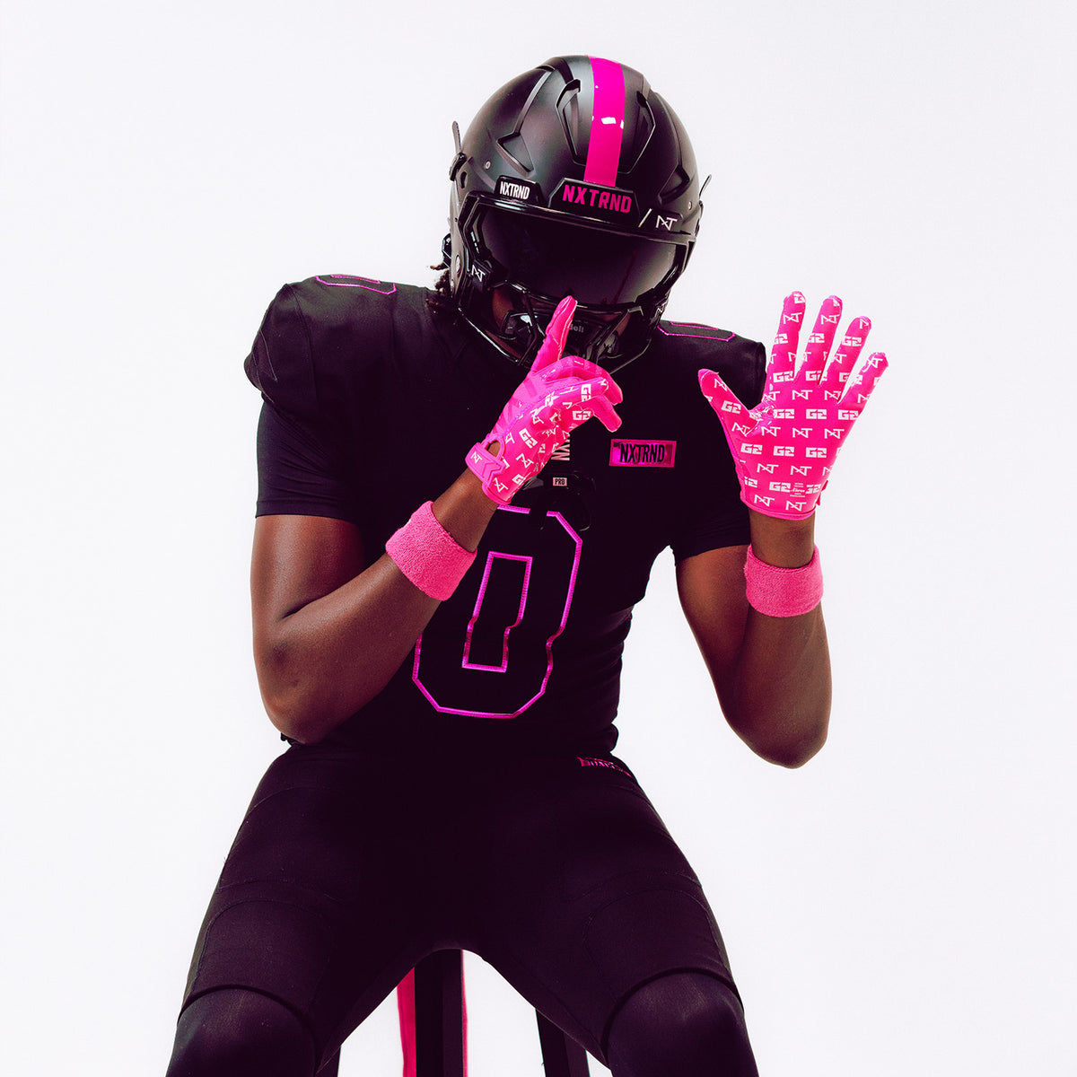 NXTRND G2® Pro Football Gloves Pink