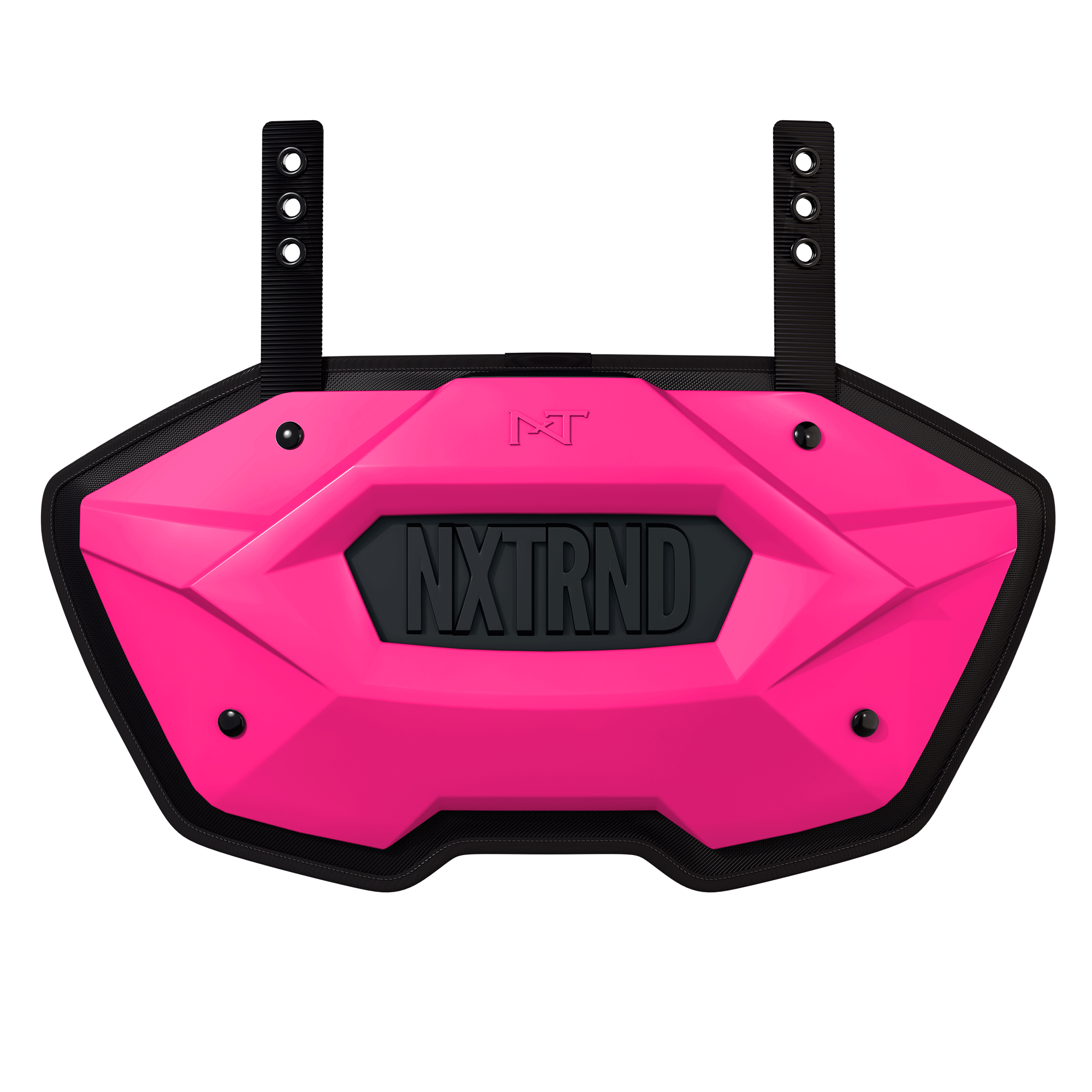 Plaque dorsale de football américain NXTRND B-PLATE® Pro, rose