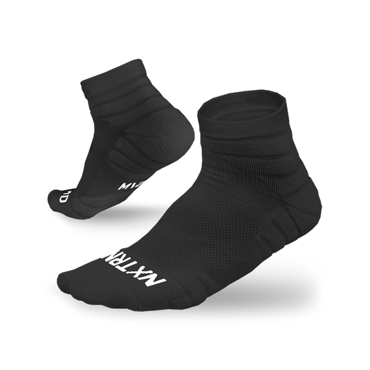 NXTRND Quarter Football Socks Black 3-Pairs