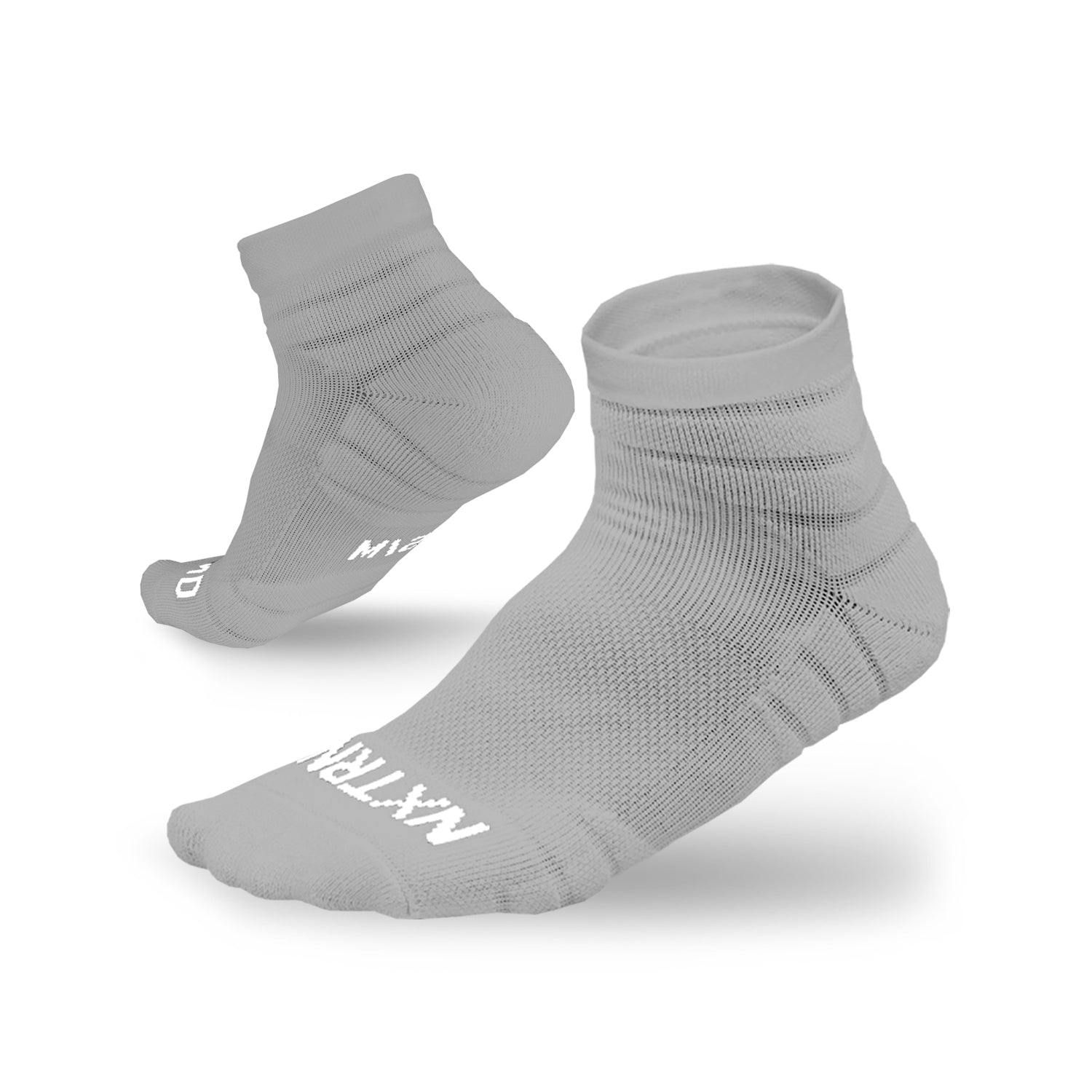 NXTRND XTD Padded Scrunch Football Socks Light Grey