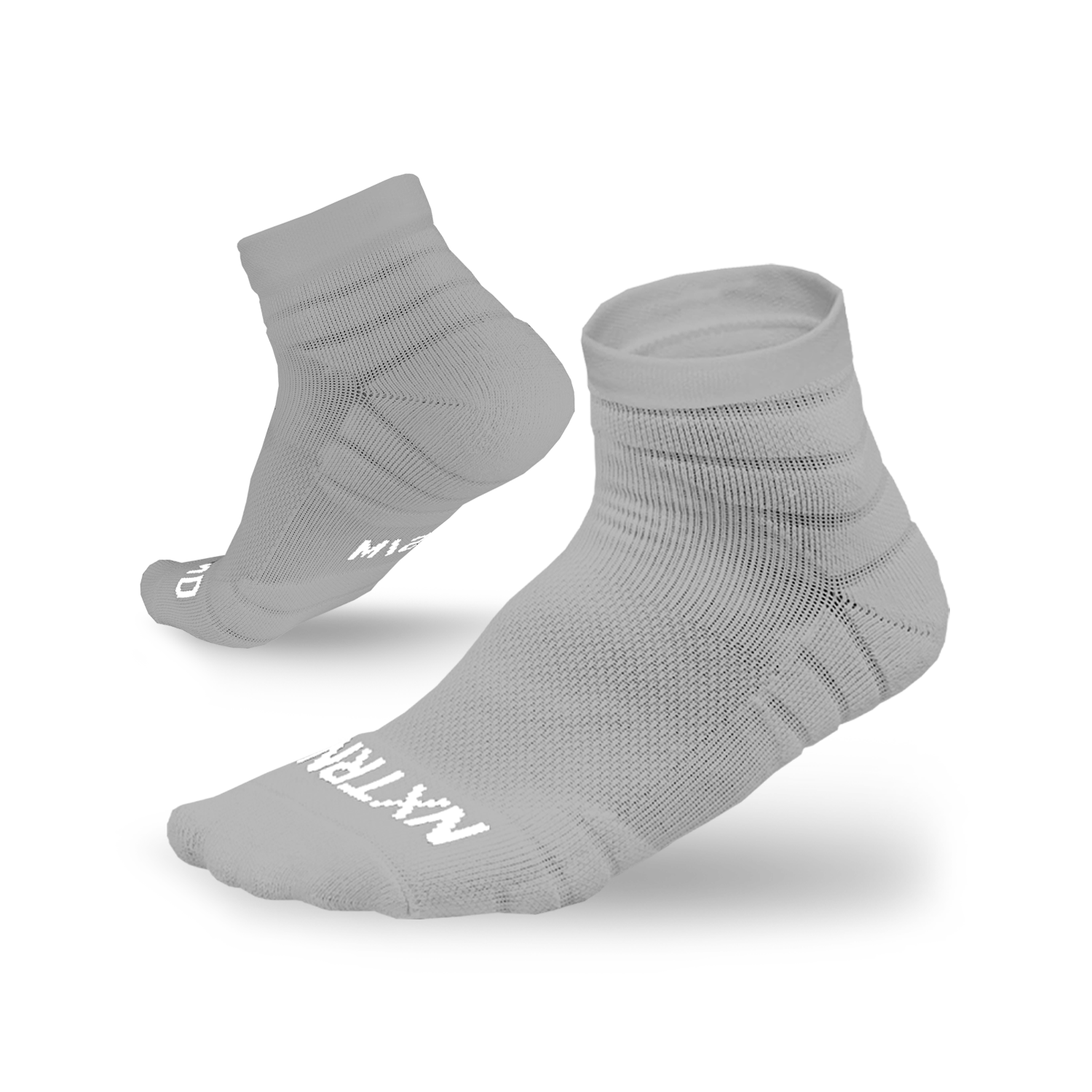 NXTRND Quarter Socks Grey (3-Pairs)