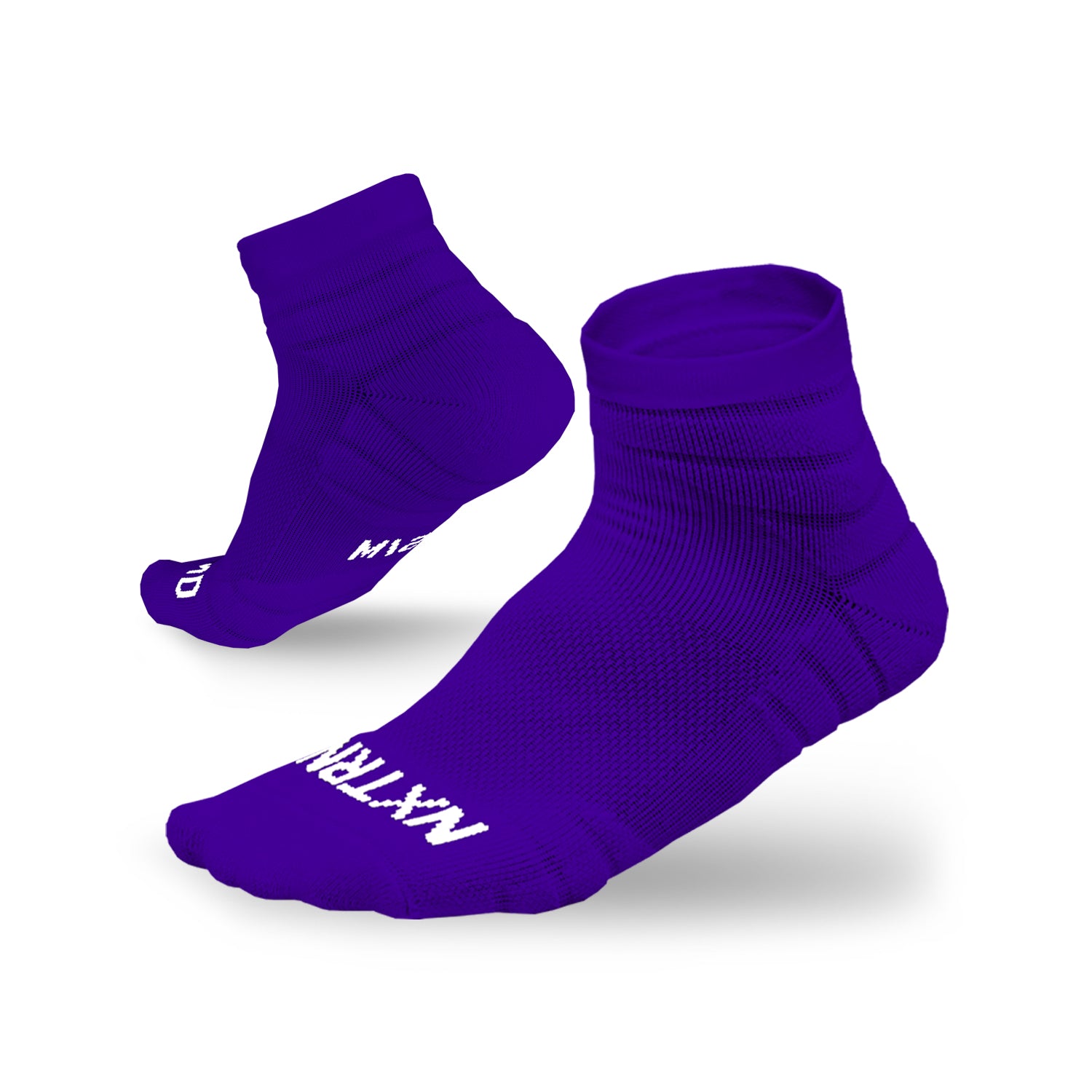 NXTRND Quarter Socks Purple (3-Pairs)