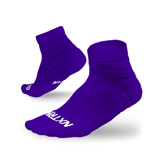 NXTRND Quarter Football Socks Purple 3-Pairs