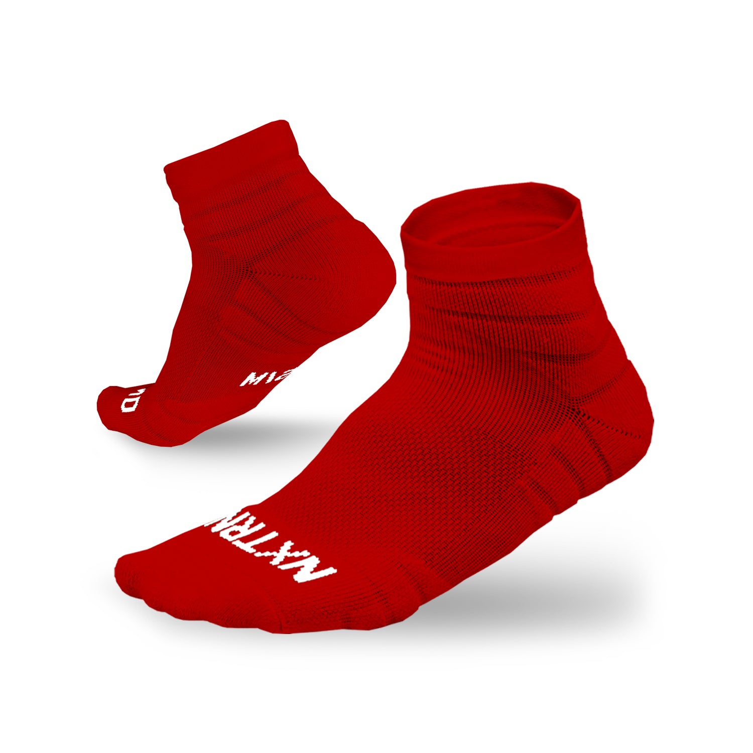 NXTRND Quarter Socks Red 3-Pairs
