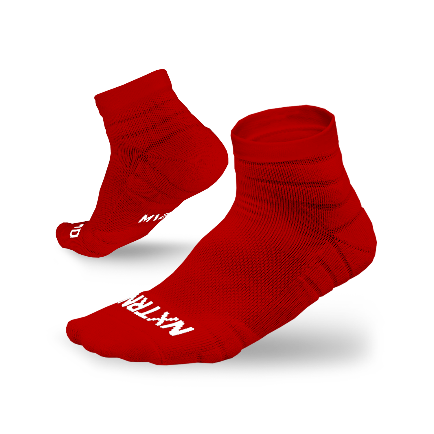 NXTRND Quarter Socks Red (3-Pairs)