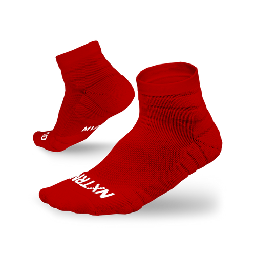 Nn+ Expantech Cushioned Quarter Top Socks White Size 6-15 - 3 pair